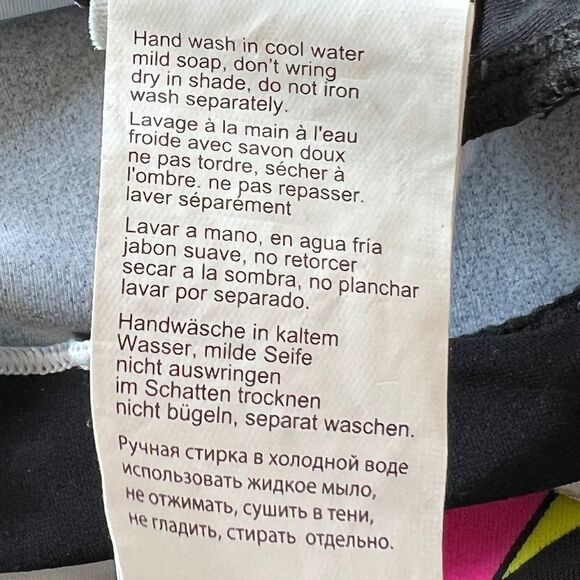 Profile by Gottex Black Floral Monaco Printed D-Cup Tankini Top 34D Slimming New - Picture 9 of 11